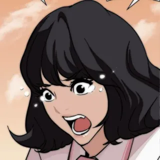 😭 weinend, Frau, Anime, traurig, verzweifelt telegram sticker