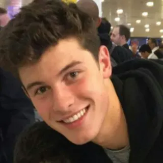 😁 Shawn Mendes singer, celebrity, musician, pop star, portrait telegram sticker