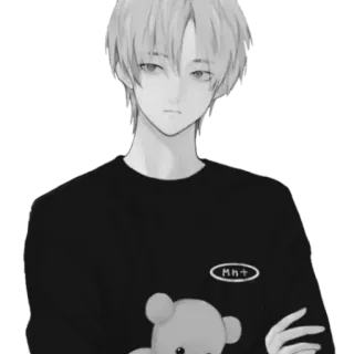 🪁 อนิเมะ, เด็กผู้ชาย, ตัวละคร, สติกเกอร์, การ์ตูน, ภาพวาด telegram sticker