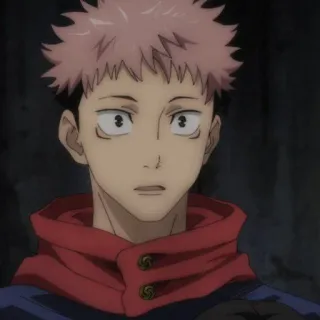 🍂 Yuji Itadori Jujutsu Kaisen Anime, Jujutsu Kaisen, Yuji Itadori, Manga, Charakter whatsapp sticker