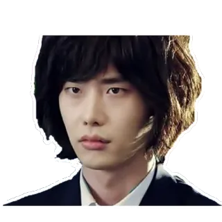 😡 Lee Jong-suk acteur coréen, acteur, célébrité, drama coréen, visage, homme telegram sticker