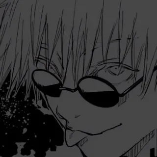 🗡️ Gojo Satoru Jujutsu Kaisen годжо сатору, магическая битва, аниме, манга telegram sticker