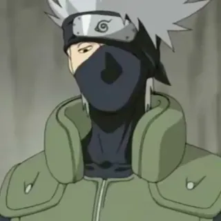 ⚡️ Kakashi Naruto anime, kakashi, naruto, ninja, character, manga telegram sticker