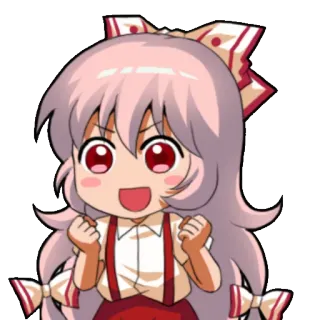 😉 Аниме, Чиби, Милый, Персонаж, Мультфильм telegram sticker
