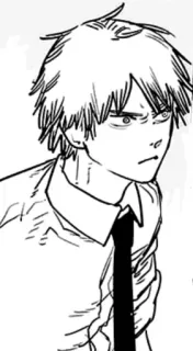 🌫 Denji Chainsaw Man Anime, Manga, Chainsaw Man, Denji whatsapp sticker