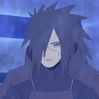 🗝 Madara Uchiha Naruto anime, manga, villain, uchiha, madara, warrior, powerful telegram sticker