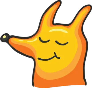 😏 dier, cartoon, schattig, personage, illustratie telegram sticker