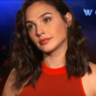 😑 Wonder Woman Gal Gadot, actress, celebrity, Wonder Woman, movie telegram sticker