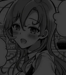 🍜 Anime, Manga, Ragazza, Carino telegram sticker