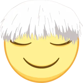 😌 Emoji, Smiley, Calmo, Pacífico, Expressão, Rosto telegram sticker