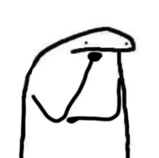 🌟 florkofcows, gambar, sedih, menangis, meme telegram sticker