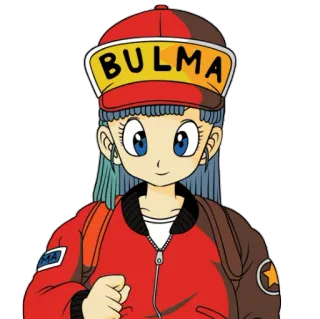 👰 Bulma Dragon Ball BULMA Anime, Dessin animé, Bulma, Dragon Ball, Fille, Personnage telegram sticker