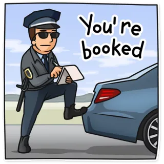 Meme Police telegram stickers