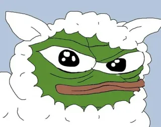 🐑 Pepe the Frog pepe, rana, meme, internet, enojado telegram sticker