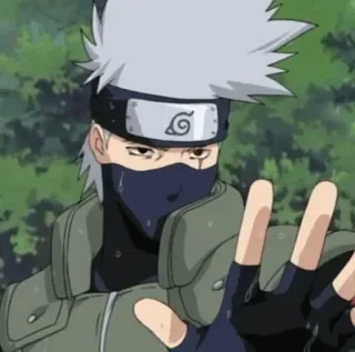 🥷 Kakashi Naruto Kakashi, Naruto, anime, ninja, manga, character telegram sticker