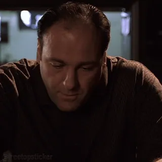 🥃 Tony Soprano The Sopranos telegram sticker