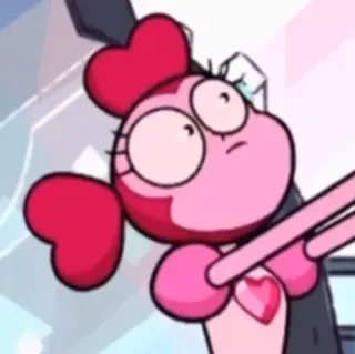 😳 Spinel Steven Universe cartoon, sticker, pink, character, Spinel, Steven Universe whatsapp sticker