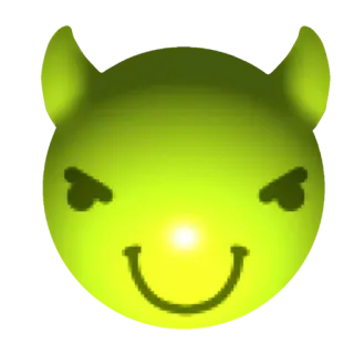 🤩 teufel, emoji, böse, smiley, cartoon, monster, dämon, hörner telegram sticker