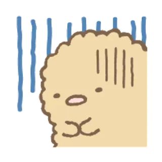 🐨 mono, kawaii, sticker, dibujo, triste, afligido telegram sticker
