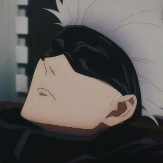 🙁 Satoru Gojo Jujutsu Kaisen 动漫, 漫画, 五条, 咒术回战, 角色, 五条悟 telegram sticker