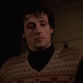 🥀 Rocky Balboa Rocky movie, boxer, sports, sylvester stallone, boxing telegram sticker