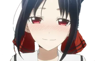 😍 Kaguya Shinomiya Kaguya-sama: Love Is War Anime, Manga, Kaguya, Shinomiya, Kaguya-sama, Love is War, Carino telegram sticker