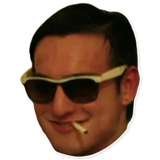 😎 Filthy Frank Filthy Frank, Joji, Meme, Kacamata hitam, Rokok whatsapp sticker