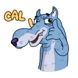 Comrade Wolf telegram stickers