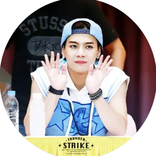 👐 THUNDER STRIKE kpop, idol, got7, fanart, pegatina telegram sticker