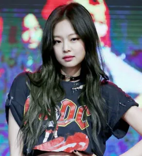 🌸 Jennie kpop, singer, idol, korean, music, portrait, fashion telegram sticker