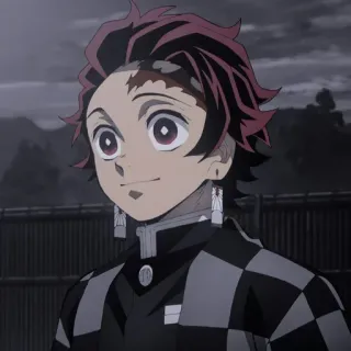 🙂 Tanjiro Kamado Demon Slayer anime, demon slayer, tanjiro, tanjiro kamado whatsapp sticker