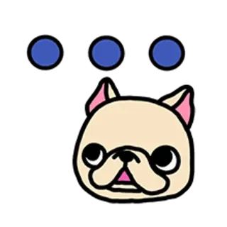 🐶 cane, cucciolo, animale, animale domestico, cartone animato telegram sticker