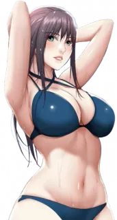 😎 比基尼, 女人, 动漫, 性感, 女孩 telegram sticker