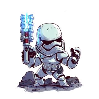 Star Wars Laufman telegram stickers