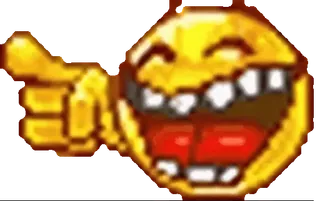 😂 emoji, laughing, pointing, humor, meme whatsapp sticker