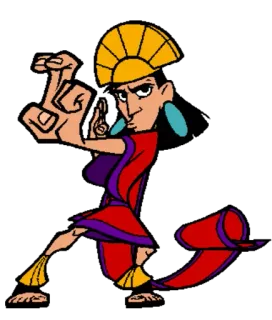 🥋 Kuzco The Emperor's New Groove Kuzco, The Emperor's New Groove, Disney, cartoon, character telegram sticker