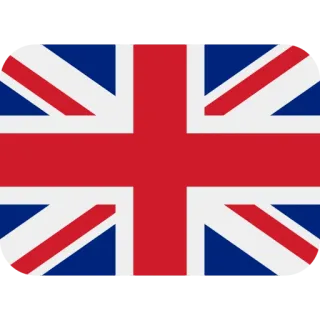 🇬🇧 Reino Unido, RU, Británico, Union Jack, bandera telegram sticker