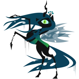 🦄 occhio, drago, verde, silhouette, fantasy, creatura telegram sticker