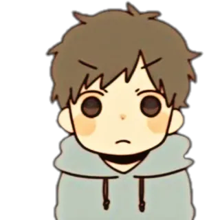 🎀 Cartoon, Figur, Junge, Anime, Manga, Süß telegram sticker