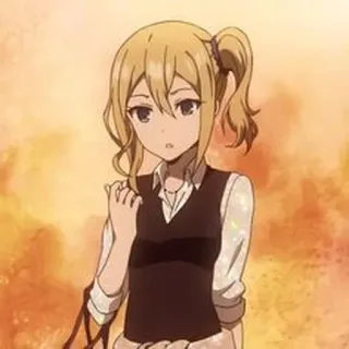 💛 Ai Hayasaka Kaguya-sama: Love Is War Аниме, Девушка, Блондинка, Хвостики, Хаясака, Кагуя-сама telegram sticker
