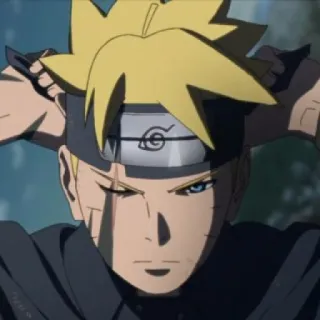 😠 Boruto Uzumaki Boruto: Naruto Next Generations Anime, Mangá, Ninja, Boruto, Uzumaki, Bandana, Vila da Folha telegram sticker