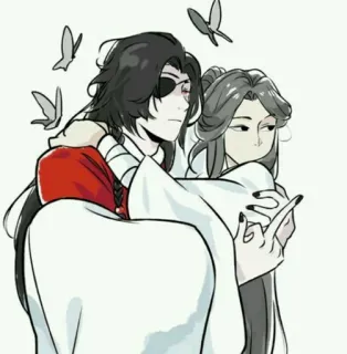 🥢 anime, characters, cartoon, drawing, animation telegram sticker