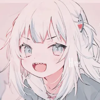 💎 Gawr Gura Anime, Vtuber, Hai, Süß, Gawr Gura telegram sticker