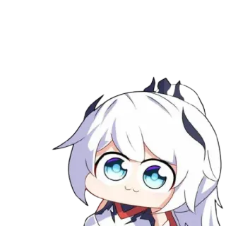 🙂 Аниме, Манга, Чиби, Стикер, Милый whatsapp sticker