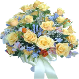 💐 цветы, букет, розы, цветочная композиция, подарок whatsapp sticker