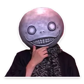 Yoko Taro telegram stickers
