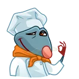 Ratatouille telegram stickers