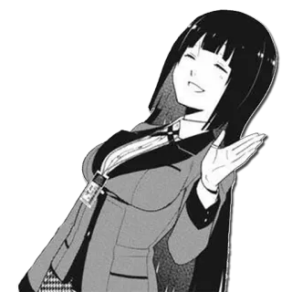 👋 Anime, Ragazza, Uniforme scolastica, Felice, Manga whatsapp sticker