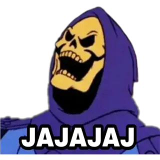 Skeletor telegram stickers