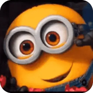 ๐ Minion Despicable Me minion, yellow, cartoon, smile, funny, character, despicable me telegram sticker